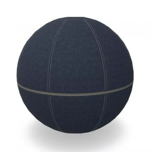 Yoga ball pour bureau ergonomique Office Ballz - Götessons, Taille Ø - 65 cm, Couleur du tissu et couleur de la fermeture eclair Slope 256 Ocean 22 - Sable