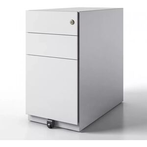 Bisley Caisson de bureau Note Mobile -  3 tiroirs, largeur 30 cm, Couleur Light Grey - Publicité