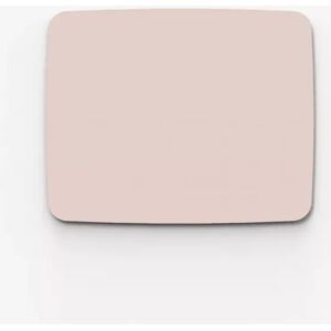 Lintex Tableau blanc mural en verre Flow Wall - magnetique, coins arrondis, Couleur Naive 640 - Rosa, Taille L200 x H100 cm