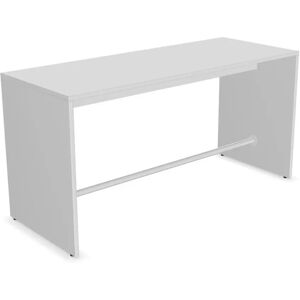 Narbutas Table haute Light, Finition White / White, Hauteur 105 cm