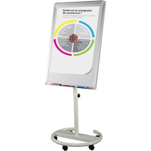 Edimeta Chevalet Paperboard Mobile Pied Circulaire