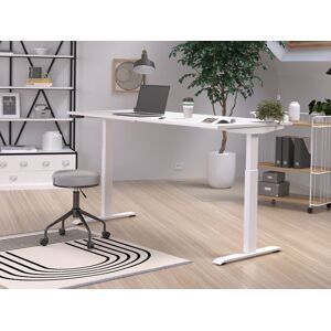 Mobistoxx Bureau a hauteur variable electrique JETLAG 180 cm blanc