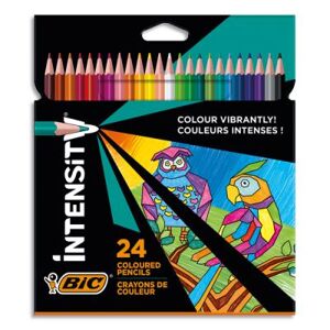 Feutre de coloriage Bic Intensity Up - coloris assortis - pochette de 24 - Publicité