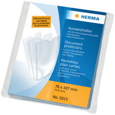 Herma étui de poche, PP, 1 poche, 0,14 mm, transparent - Lot de 50