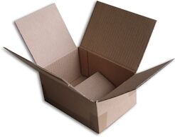 Lot de 50 Boîtes carton (N°5A) format 185x125x85 mm