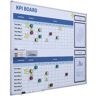 Smit Visual Kpi bord + starterkit visual management 90x120cm