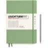 Leuchtturm1917 Leuchtturm 1917 notitieboek, hardcover, composition (b5), gelinieerd, sage groen