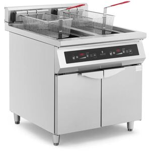Induktionsfritteuse - 2 x 30 L - 60 bis 190 °C - Royal Catering RCIN-700-01
