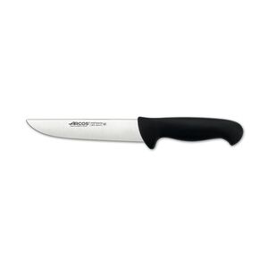 Arcos Serie 2900 - Metzgermesser Steakmesser - Klinge Nitrum Edelstahl 180 mm - HandGriff Polypropylen Farbe Schwarz