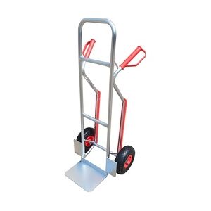 Metro Professional Sackkarre QT3073, Aluminium / Polypropylen, 51 x 49 x 118 cm, Tragkraft: 150 kg, silber