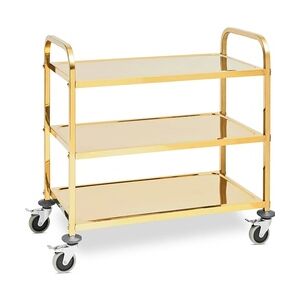 Royal Catering Servierwagen - 3 Borde - Royal Catering - bis 240 kg - Ablagen: 89,5 x 49,5 cm