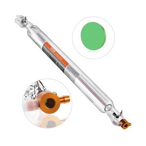 VEVOR CO2 Laser Tube CO2 Laserröhre 40 W, Professionelle Laserröhre 720 mm Länge CO2 Laser Röhre CO2 Glas Laser Tube für Laserschneiden Lasermarkieren Lasergravieren und Acrylschneiden usw.