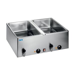 Saro Gastro Bain Marie 160 2x1/1 GN, 150 mm, mit Hahn