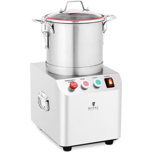 Royal Catering - Tischkutter Küchencutter Kutter Küchenmaschine 1400 U/min 6 l Edelstahl Gastro