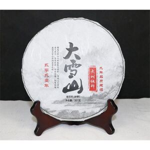 Helloyoung 2021 Yunnan Lincang Big Snow Mountain Big Tree Frühling Puer Pu'Er Tee Roh 357g