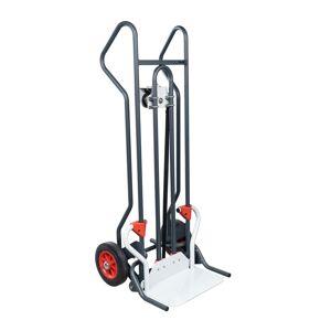 FIMM + ManuVit FIMM höhenverstellbare Sackkarre Tragkraft 150 kg mit 250mm Gumm Reifen