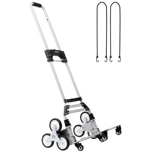 VEVOR Sackkarre Treppensackkarre Treppensteiger mit verstellbarem Griff 50/100kg