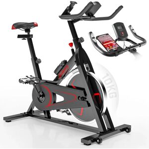 FF Europe Motionscykel - Med Lcd Display, Ergometer, Pulsmåler, Max 120 Kg