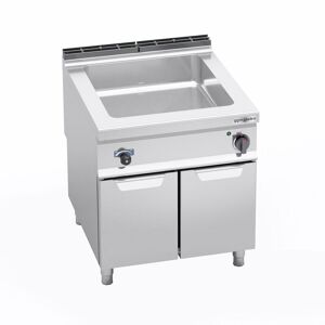 GGM Gastro - Bain-marie electrique - 2,4 kW - 2x GN 1/1+2x GN 1/3 Argent