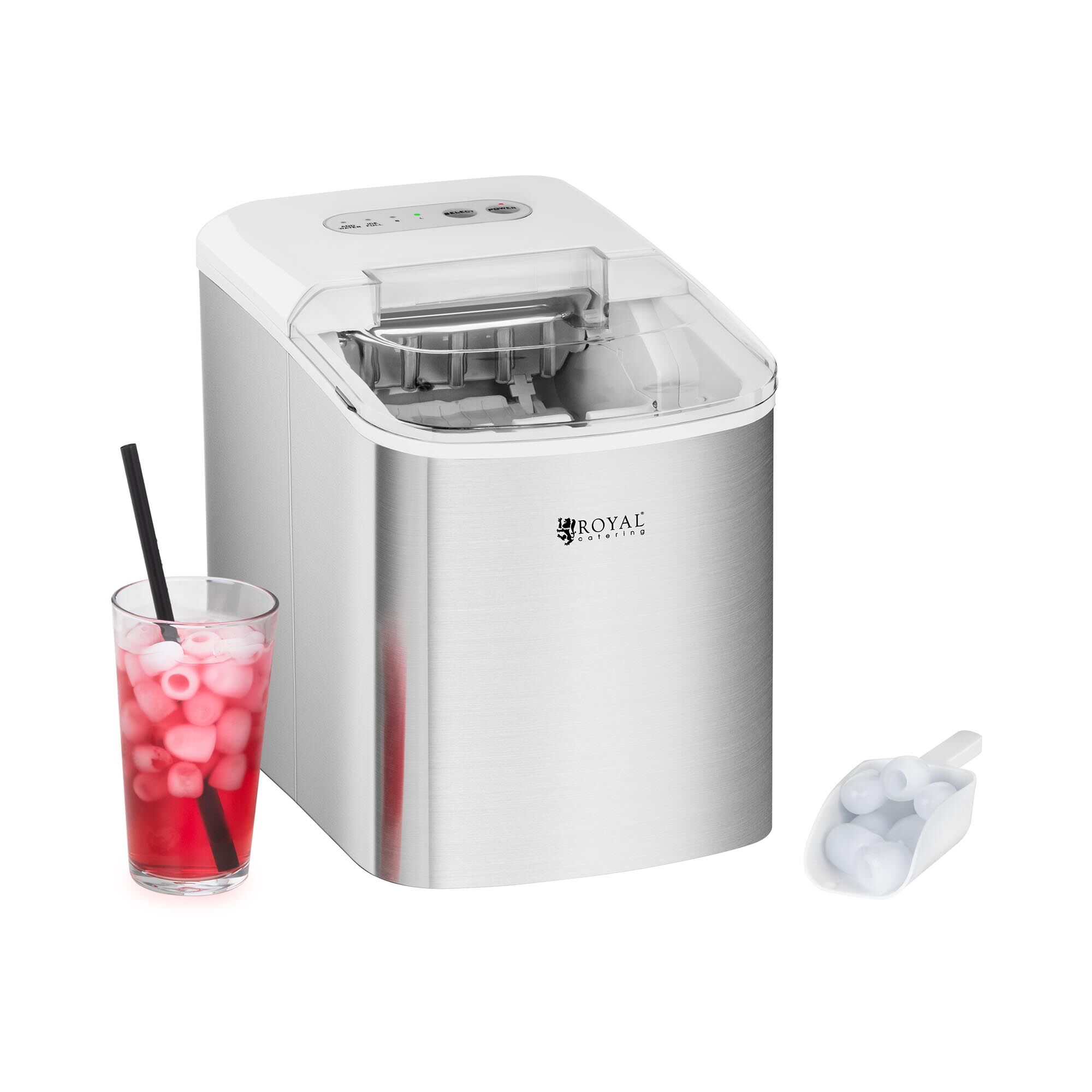Royal Catering Ice Cube Machine - 2.2 L
