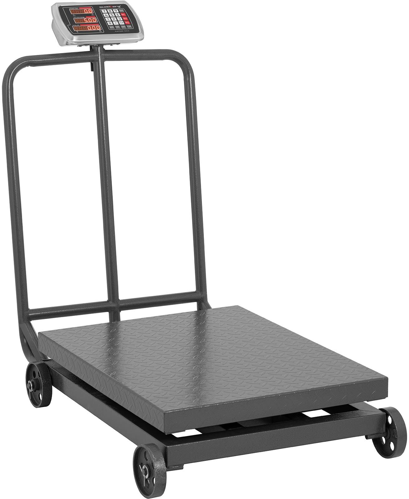 Steinberg Platform Scale - 1,000 kg / 200 g - rollable - LED display