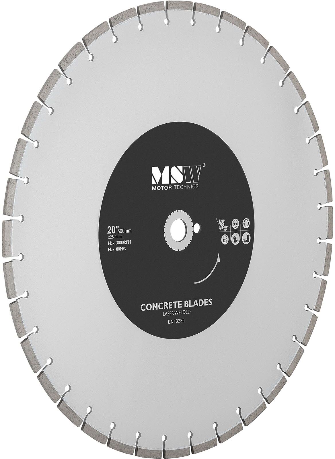 MSW Concrete Saw Blade - 500 mm