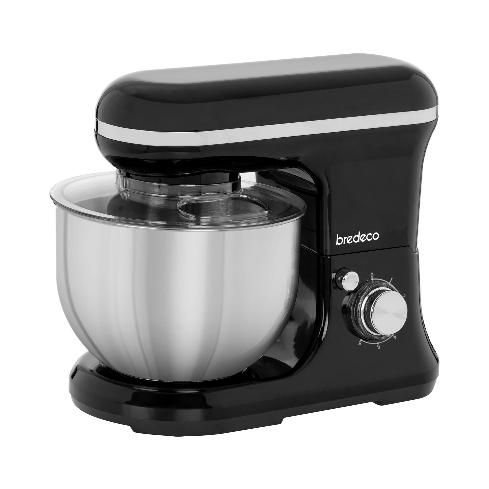 bredeco Stand Mixer 1,200 W - planetary mixer - 5 L - black