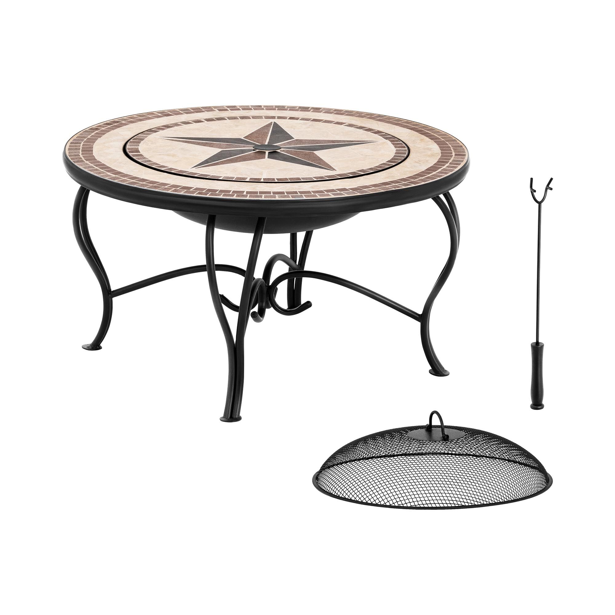 Uniprodo Fire Pit - Ø 76 cm