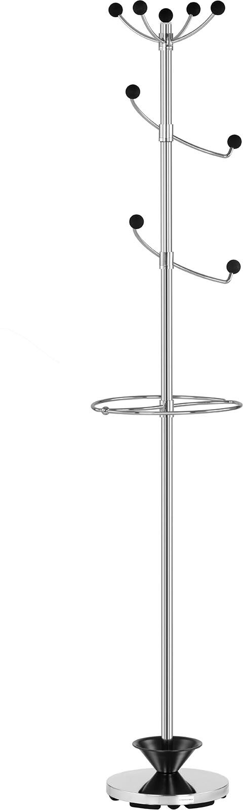 Fromm & Starck Coat Stand - 8 pegs - chrome-plated - umbrella stand