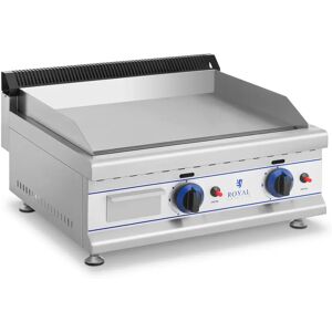 Royal Catering Fry top a gas da banco - 65 cm - propano/butano 30 mbar RCGL 65L30H