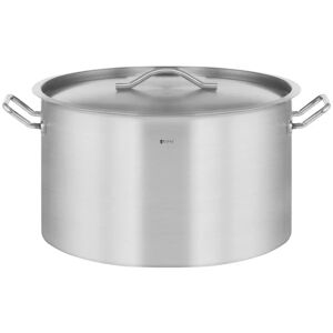 Royal Catering Pentola per induzione in acciaio inox 59 L RCST-58E3-S