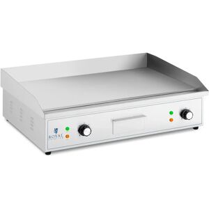 Royal Catering Fry top elettrico - 727 x 420 mm -  - Liscio - 4400 W RCPG51-S