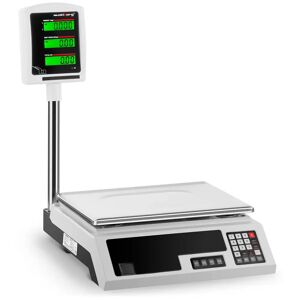 Steinberg Bilancia da banco di controllo - 30 kg / 1 g - 34 x 23 cm - 2 LCD SBS-PW-301CE