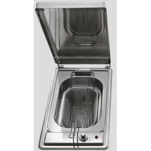 Ⓜ️🔵🔵🔵 Alpes F 530/FRE - Friggitrice elettrica da incasso, semifilo, acciaio inox, larga