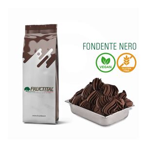 Polsinelli Base per gelato Cioccolato Fondente Nero (1,5 Kg)