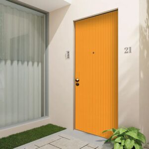 Master Porta blindata  Crazy arancione/arancione L 80 x H 210 cm apertura destra