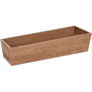 DELINIA ID Porta posate per barra a muro cucina gancio marrone P 30 cm x L 100 x H 67 mm