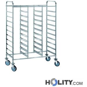 Carrello Portavassoi Per Ristoranti Portata 30 Vassoi Gn H314_68