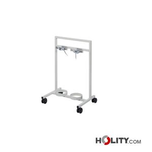 Carrello Per Bombola Ossigeno Doppio H705_06