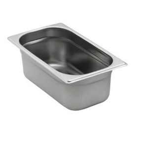 FORCAR Bacinella Gastronorm GN 1/4 Inox Aisi 304