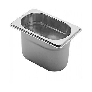 FORCAR Bacinella Gastronorm GN 1/9 Inox Aisi 304