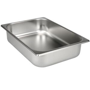 FORCAR Bacinella Gastronorm GN 2/3 in Acciaio Inox Aisi 304