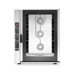 Tecnoeka Forno Elettrico a Convezione EKF1064UD per Panetteria - 10 Teglie 60 x 40