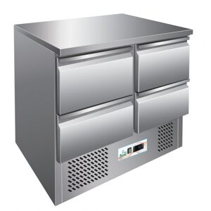 FORCAR Saladette Refrigerata S901-4D 4 Cassetti Cm 90 x 70 x 87 h - Temp. +2° +8°