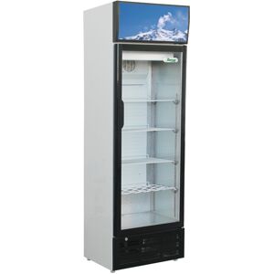 FORCAR Armadio Refrigerato Statico SNACK290 Porta Singola Vetro - 290 Lt