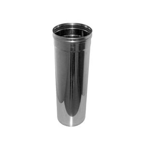 Aluminox Sas Tubo Tondo in Acciaio Inox 304 Lunghezza Cm 50 - Ø Cm 28