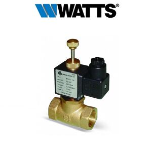 Watts Industries Watts Elettrovalvola Per Gas Normalmente Aperta A Riarmo Manuale 3/4