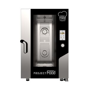 Forno gastronomia elettrico con wi-fi combinato convezione vapore per 11 teglie GN 1/1 comandi full touch