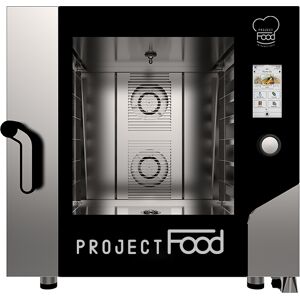 forno gastronomia elettrico con wi-fi combinato convezione vapore per 6 teglie en 60x40 comandi full touch