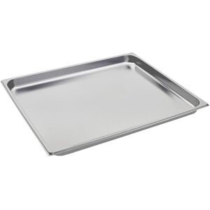 Bacinella in acciaio inox formato GN 2/1 altezza 40 mm